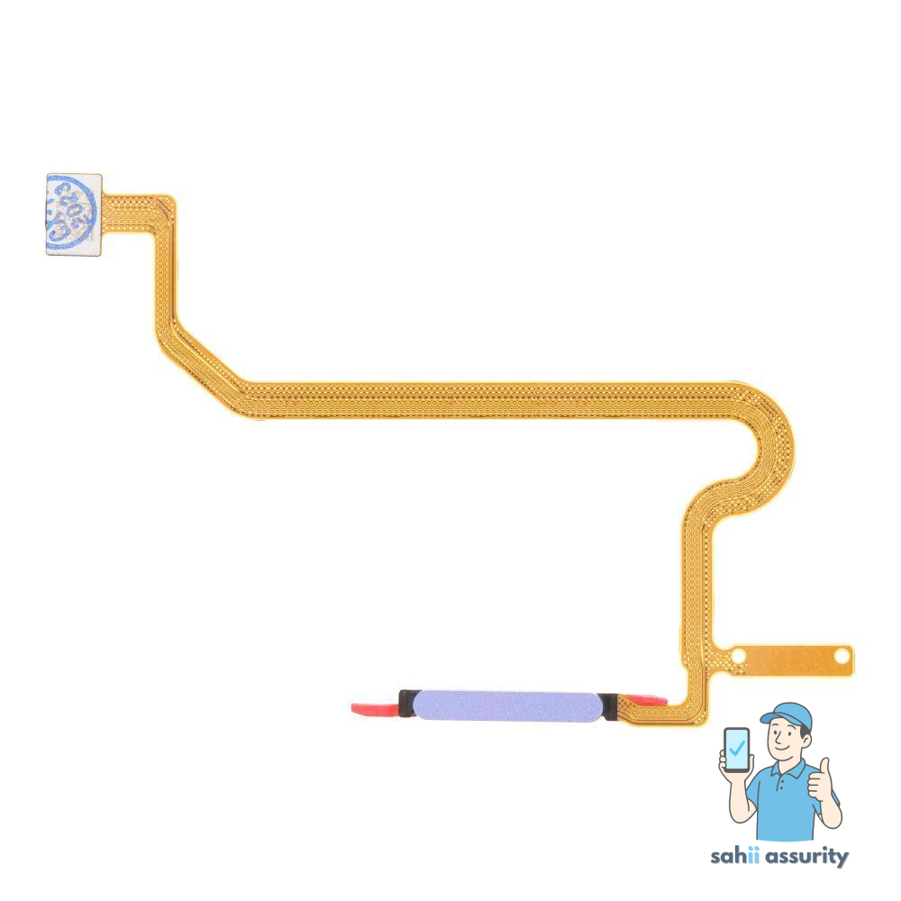 Fingerprint Sensor with Flex Cable for Vivo Y17s Purple